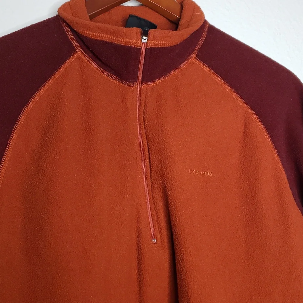 Vintage Patagonia Men Capilene Quarter Zip Sweatshirt Size M Outdoor Sustainable